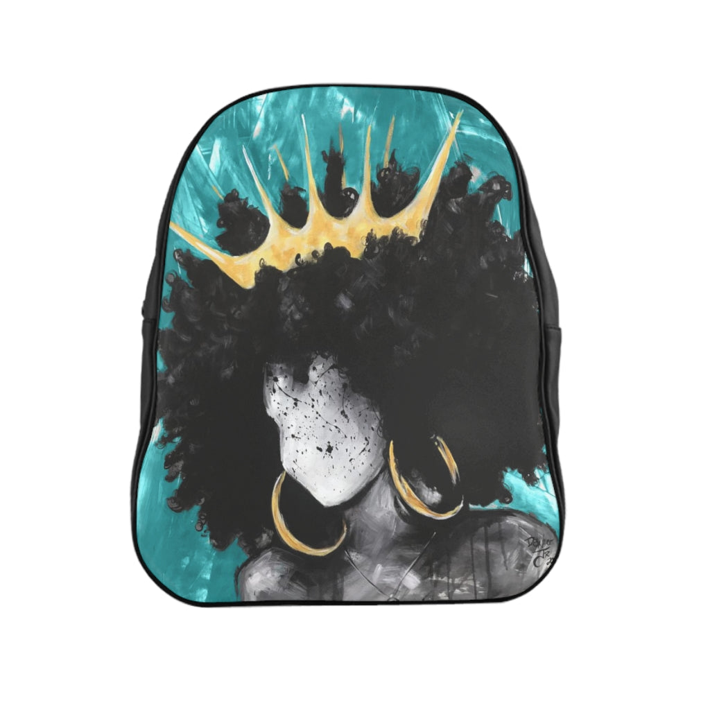 Naturally Queen III TEAL School Backpack