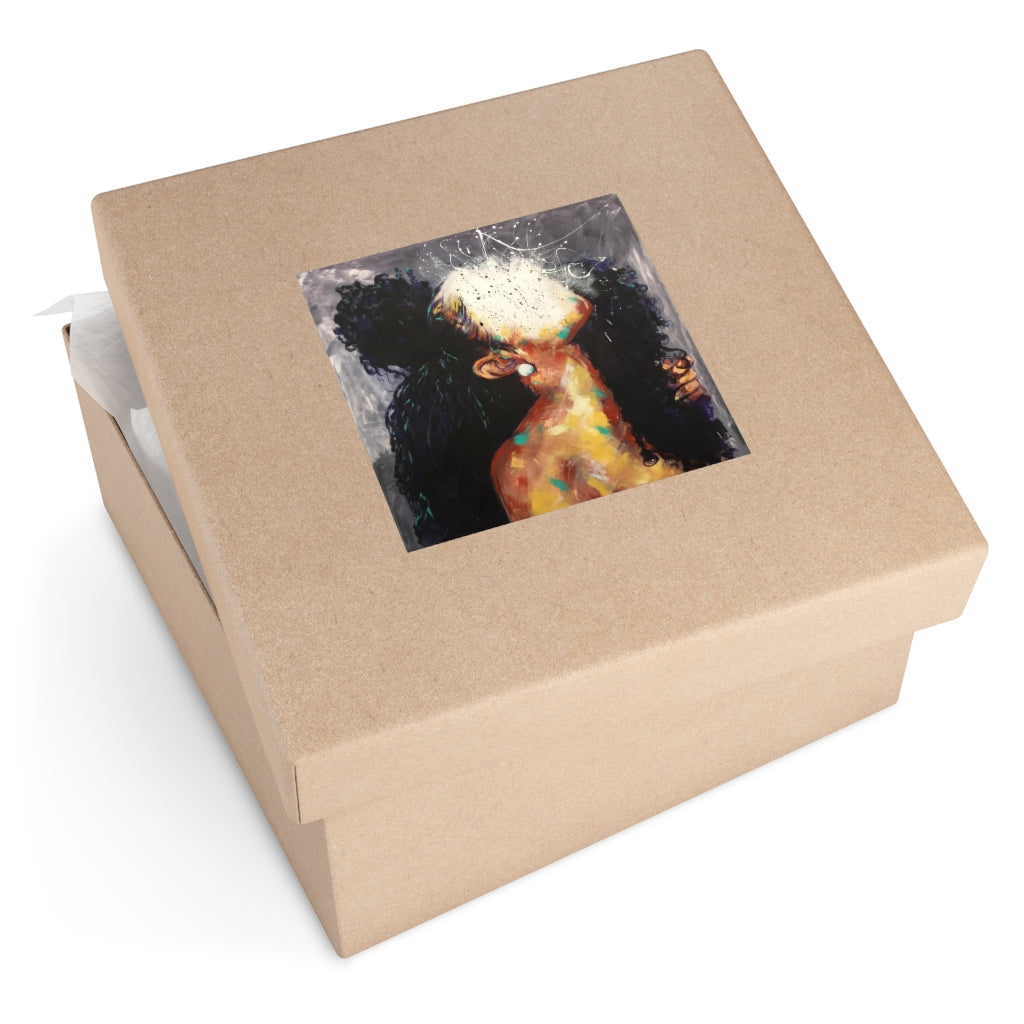 Naturally XVI Square Vinyl Stickers