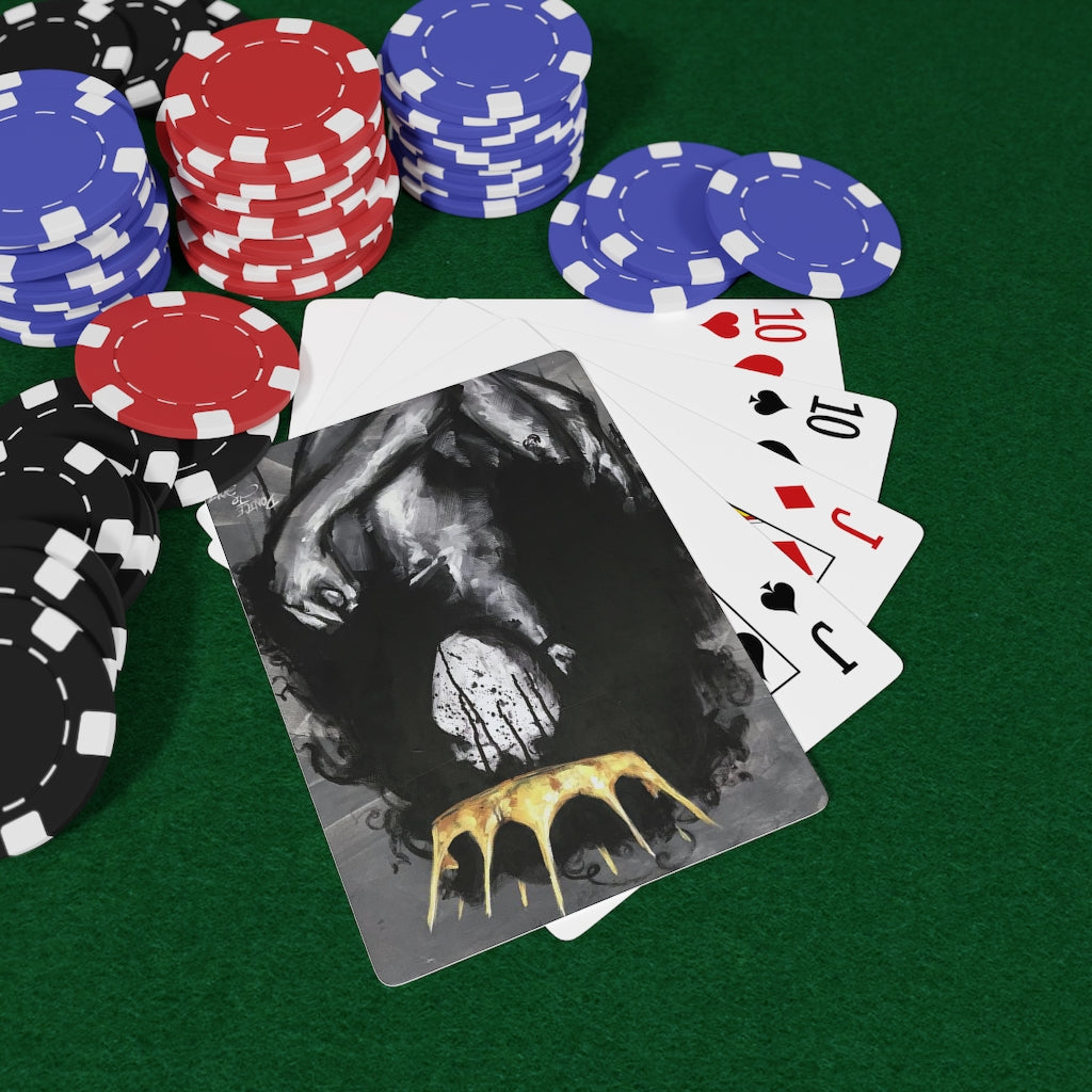 Naturally Queen III Custom Poker Cards
