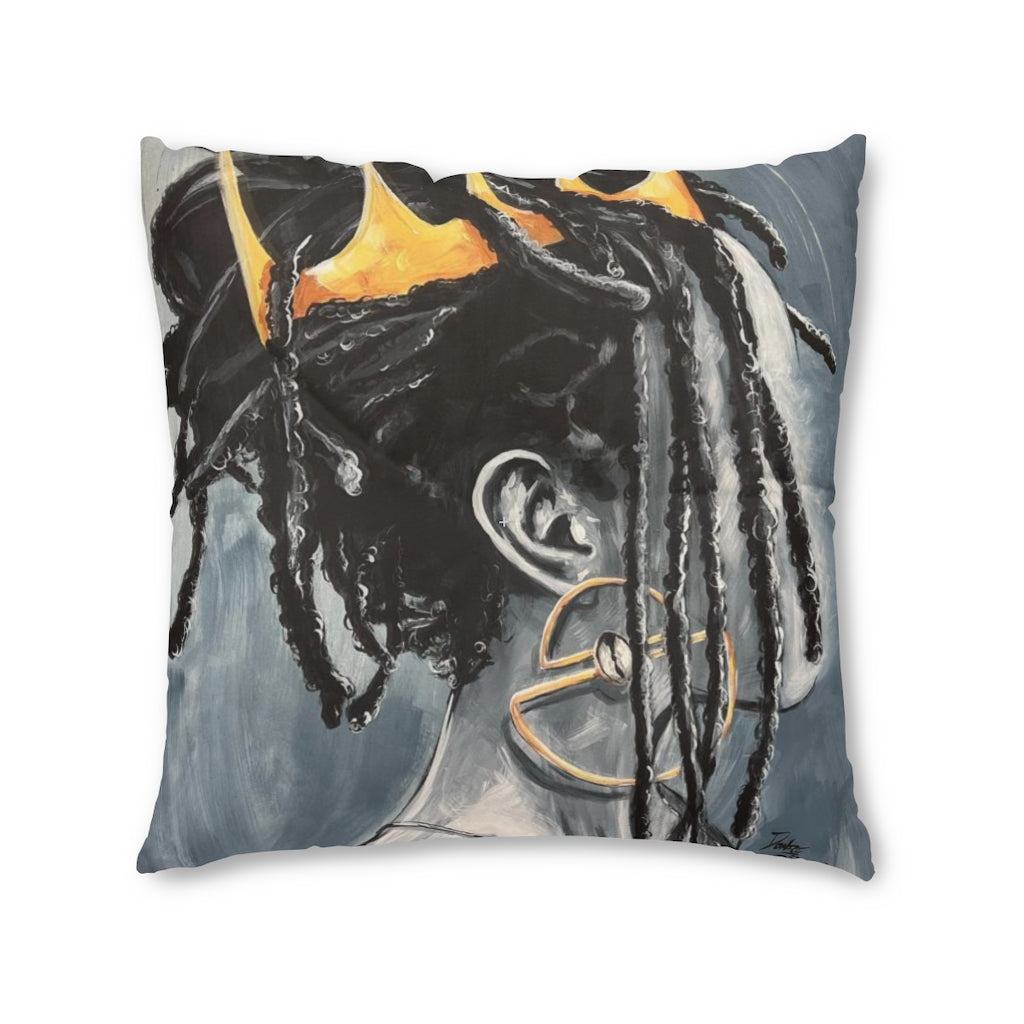 Naturally Queen XXIII Tufted Floor Pillow, Square