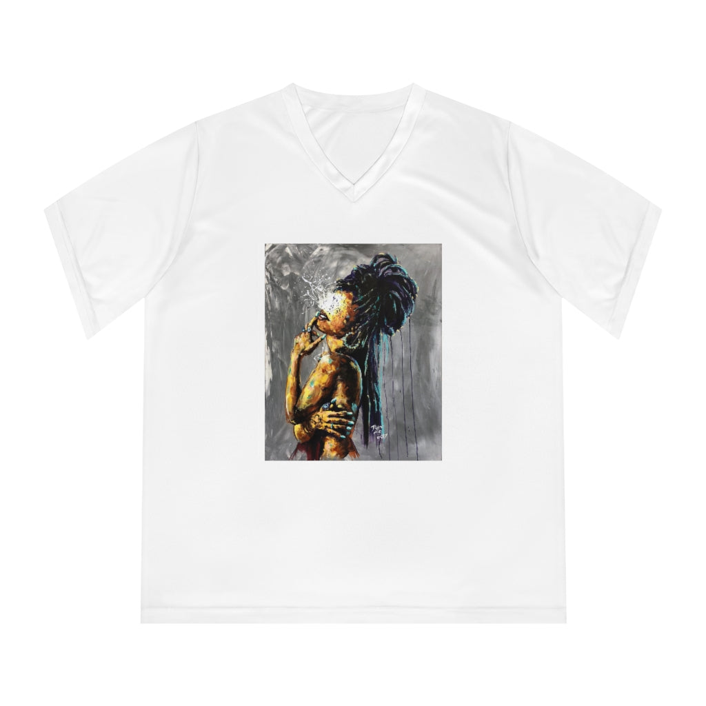 Naturally LVIII Women's Performance V-Neck T-Shirt