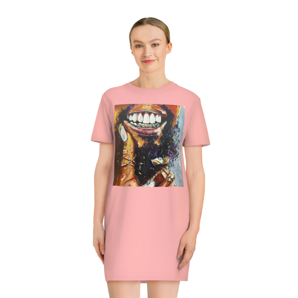 Naturally Black Love XI Spinner T-Shirt Dress