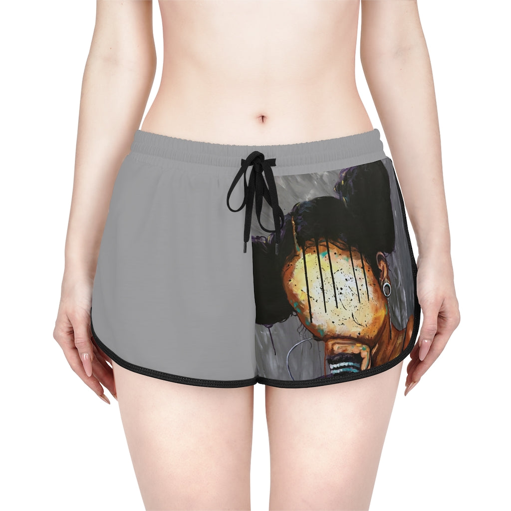 Naturally XXXVI Women's Relaxed Shorts (AOP)