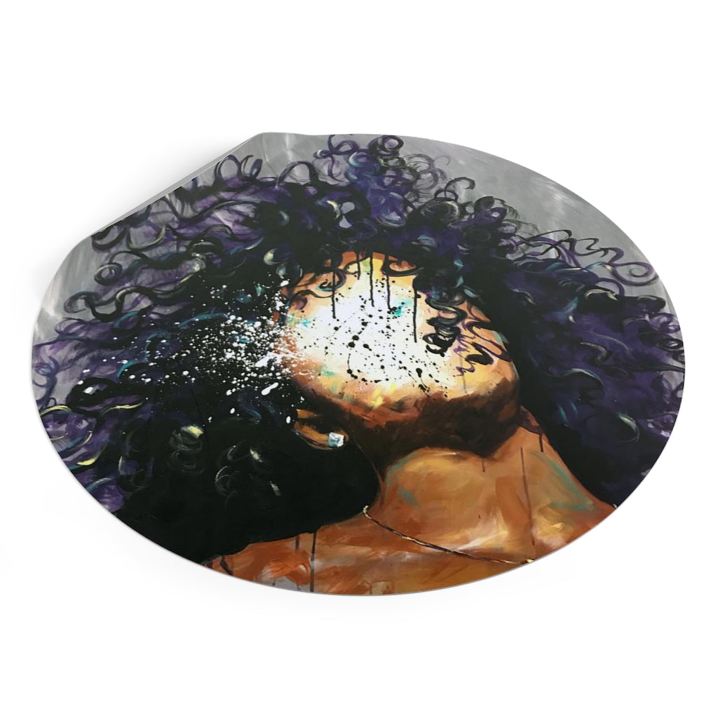 Naturally XXXVII Round Vinyl Stickers