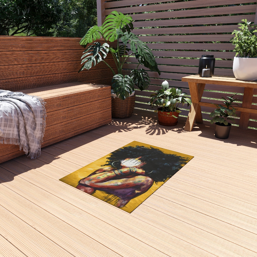 Naturally II GOLD Outdoor Rug