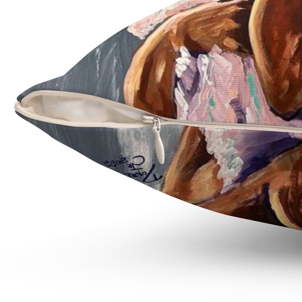 Naturally Dope I Spun Polyester Square Pillow