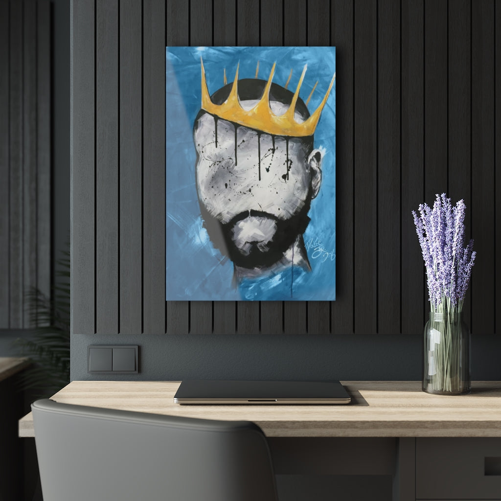 Naturally King Blue Acrylic Prints (French Cleat Hanging)