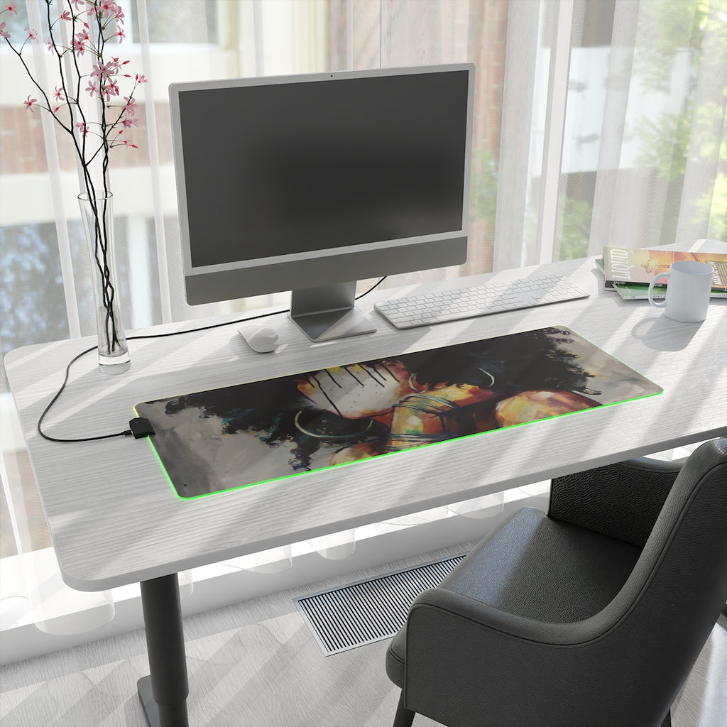 Naturally II LED Gaming Mouse Pad