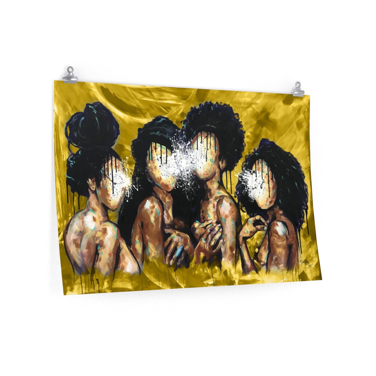 Naturally XLIV GOLD Premium Matte horizontal posters