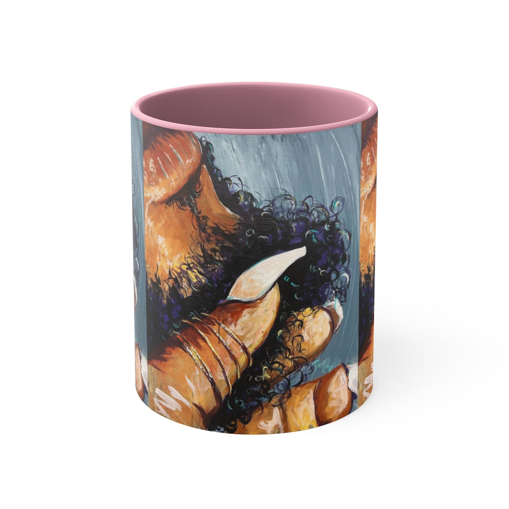Naturally Black Love X Accent Coffee Mug, 11oz