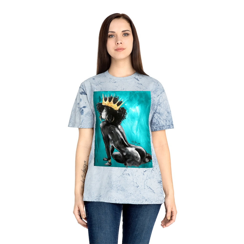 Naturally Queen VIII TEAL Unisex Color Blast T-Shirt