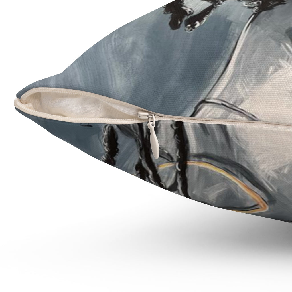 Naturally Queen XXIII Spun Polyester Square Pillow