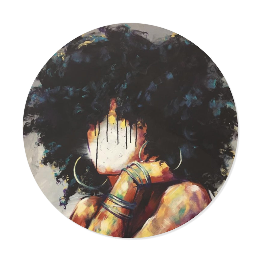 Naturally II Round Vinyl Stickers