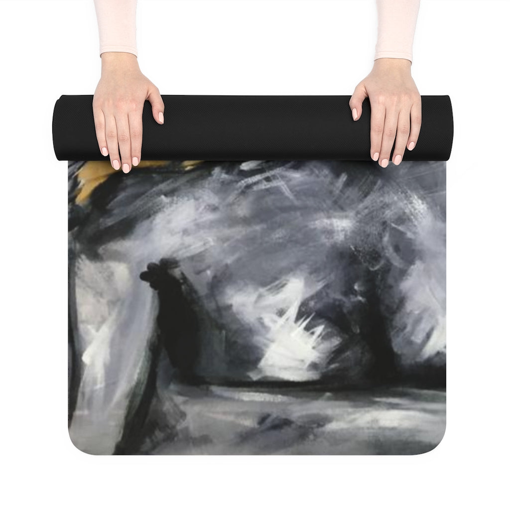 Naturally Queen GOLD Rubber Yoga Mat