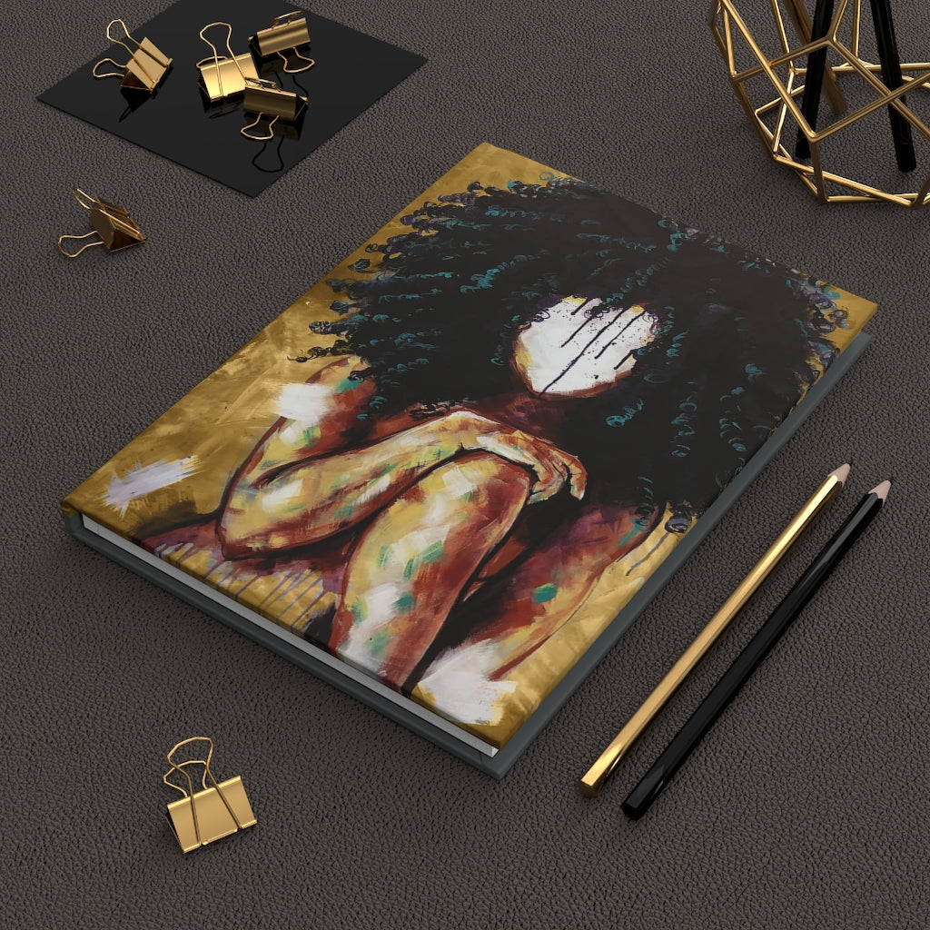 Naturally I GOLD Hardcover Journal Matte