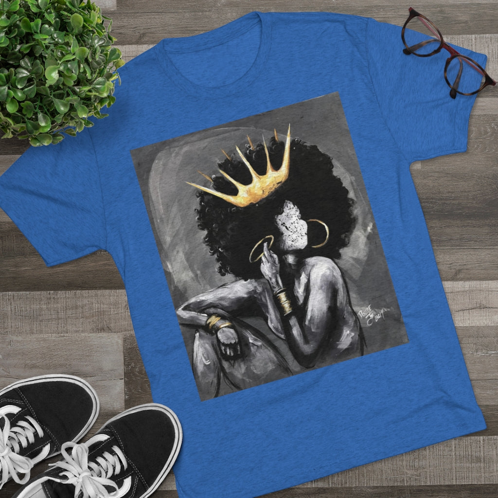 Naturally Queen VI Unisex Tri-Blend Crew Tee