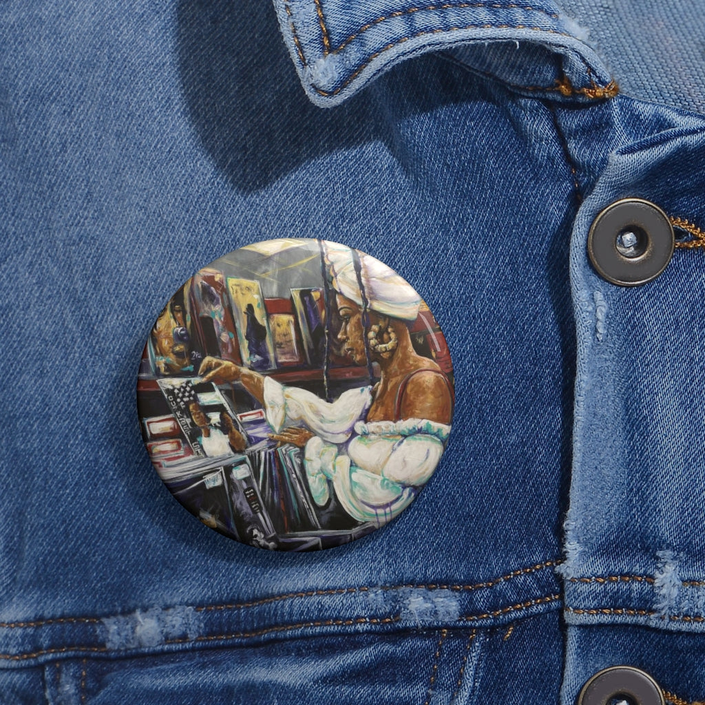 Naturally Nostalgic Custom Pin Buttons