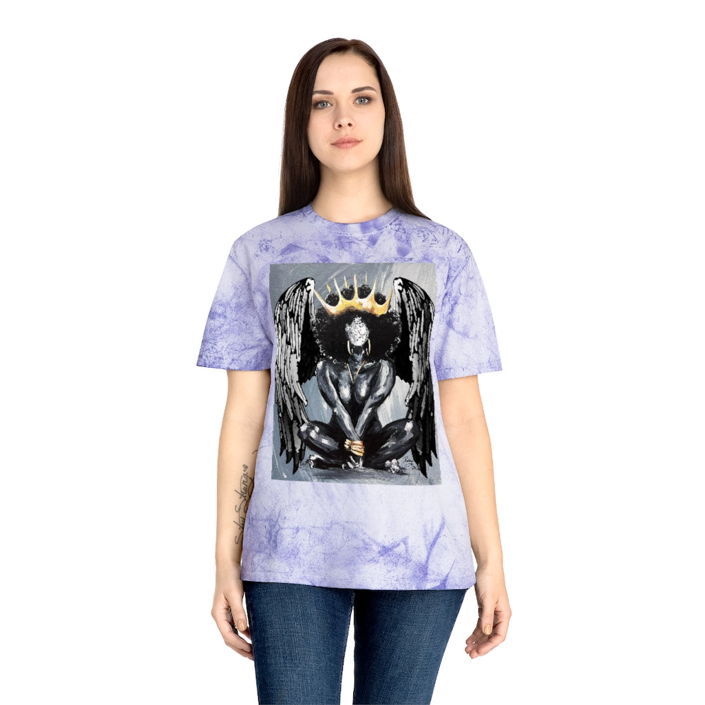 Naturally Queen XIX Angel Unisex Color Blast T-Shirt