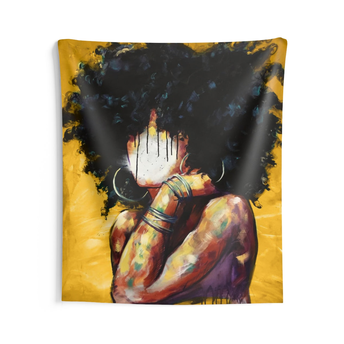 Naturally II GOLD Indoor Wall Tapestries