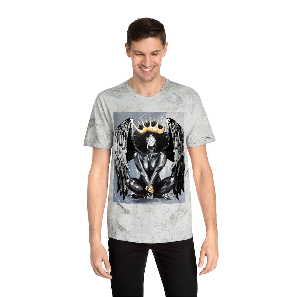 Naturally Queen XIX Angel Unisex Color Blast T-Shirt