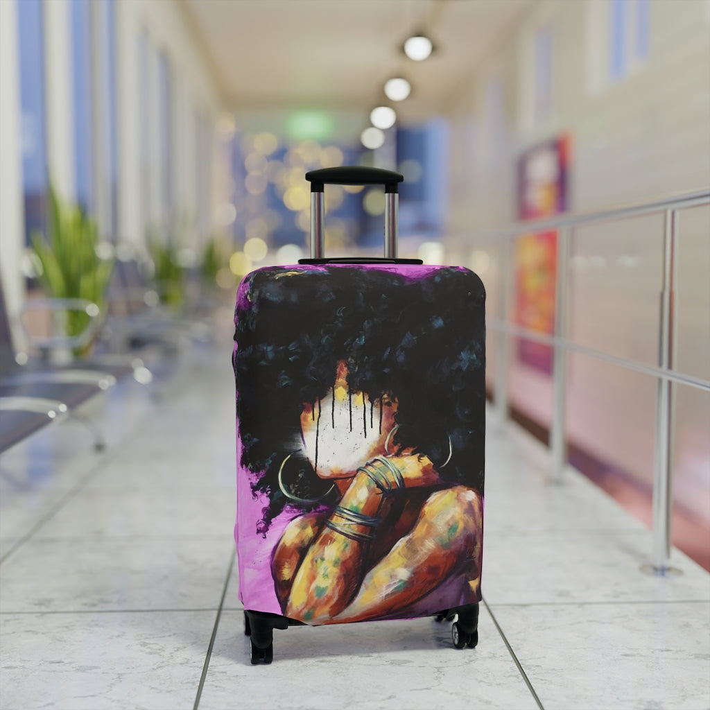 Naturally II PINK Luggage Cover
