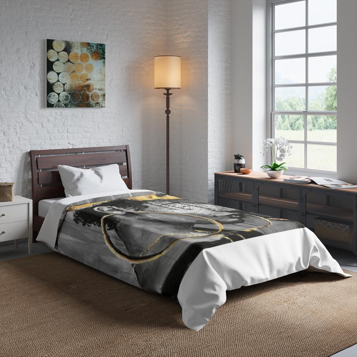 Naturally Queen X Comforter