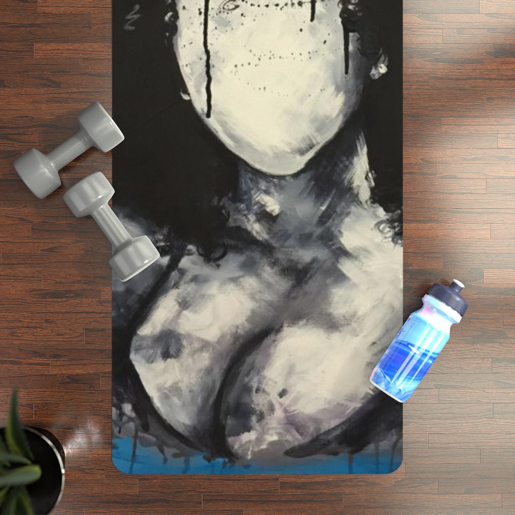 Naturally Queen I BLUE Rubber Yoga Mat