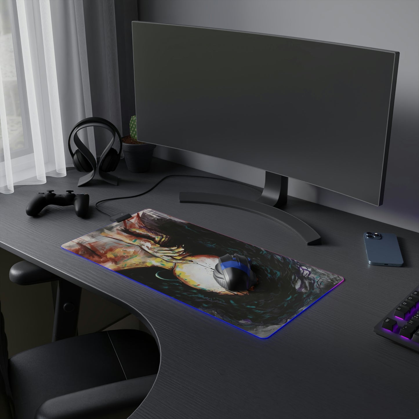 Naturally VI LED Gaming Mouse Pad