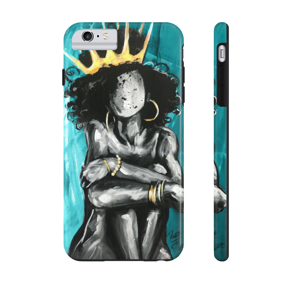 Naturally Queen IX TEAL Case Mate Tough Phone Cases