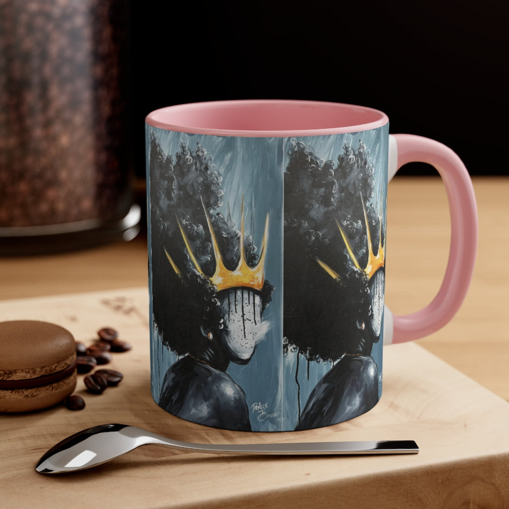 Naturally Queen XXV Accent Coffee Mug, 11oz