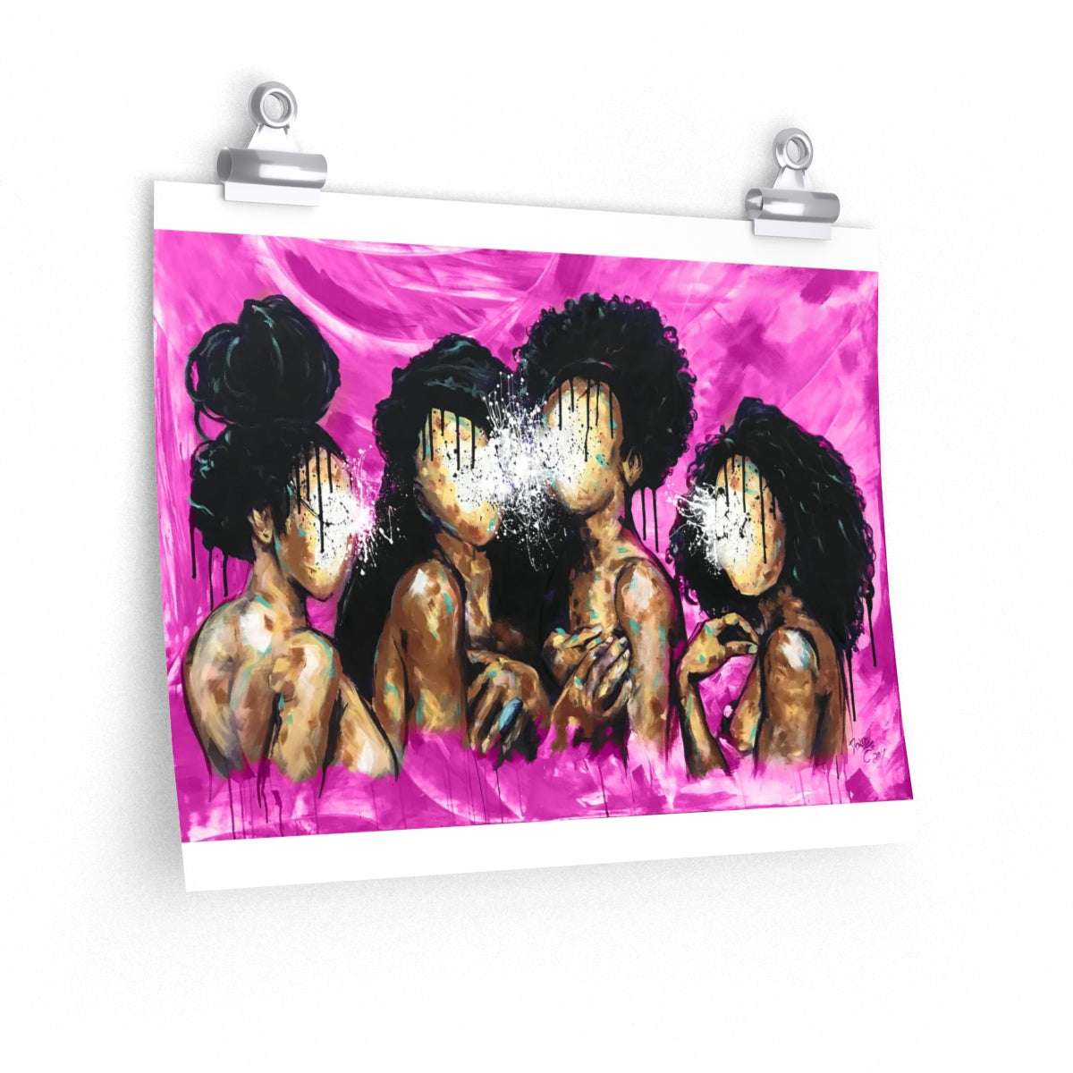 Naturally XLIV PINK Premium Matte horizontal posters
