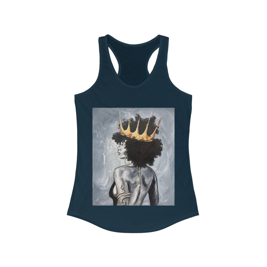 Naturally Queen XXII Women's Ideal Racerback Tank