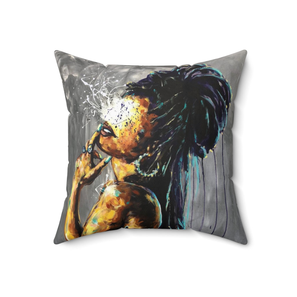 Naturally LVIII Spun Polyester Square Pillow