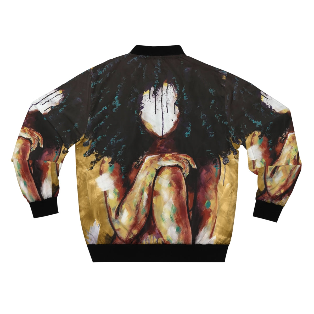 Naturally I GOLD Men's AOP Bomber Jacket