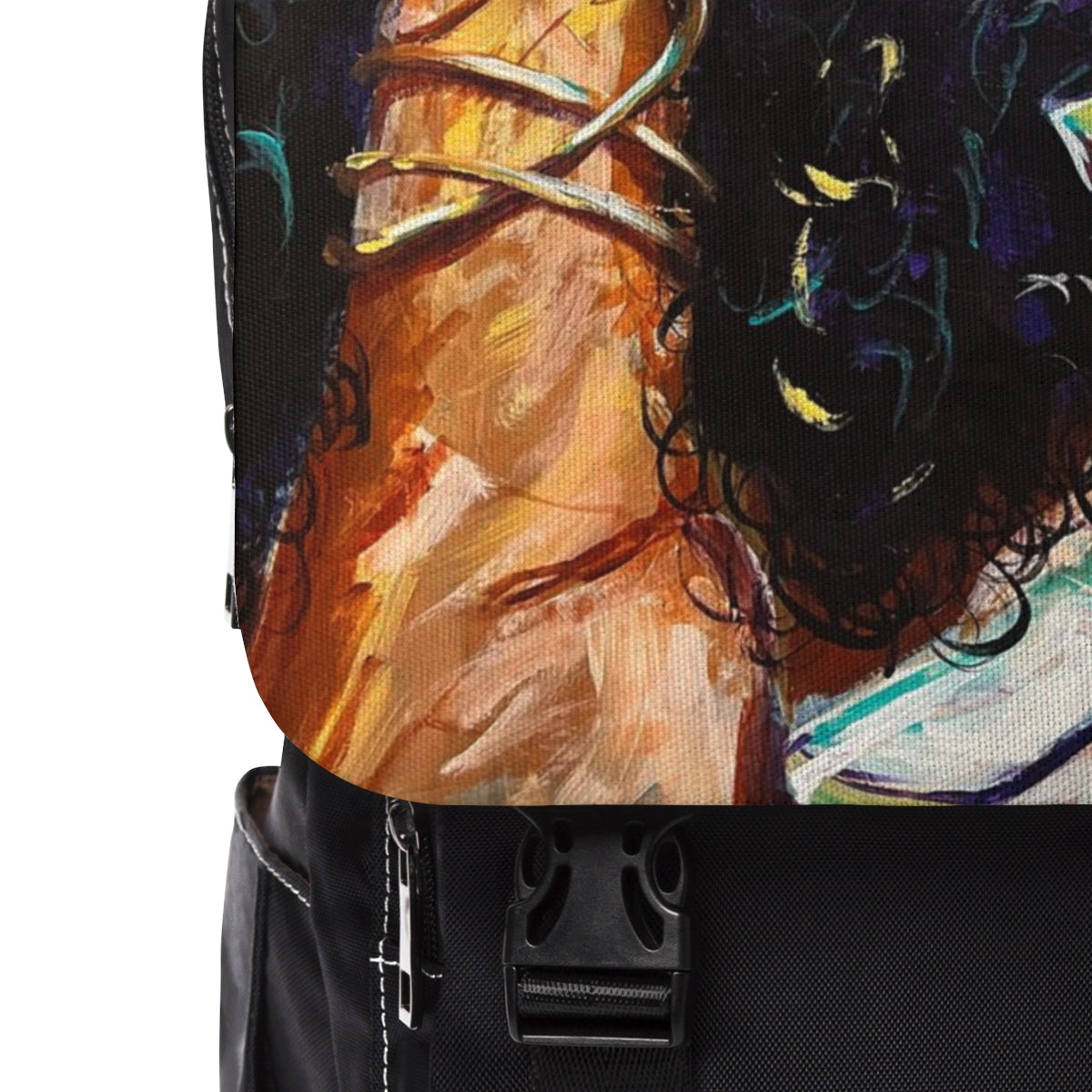 Naturally Black Love XI Unisex Casual Shoulder Backpack