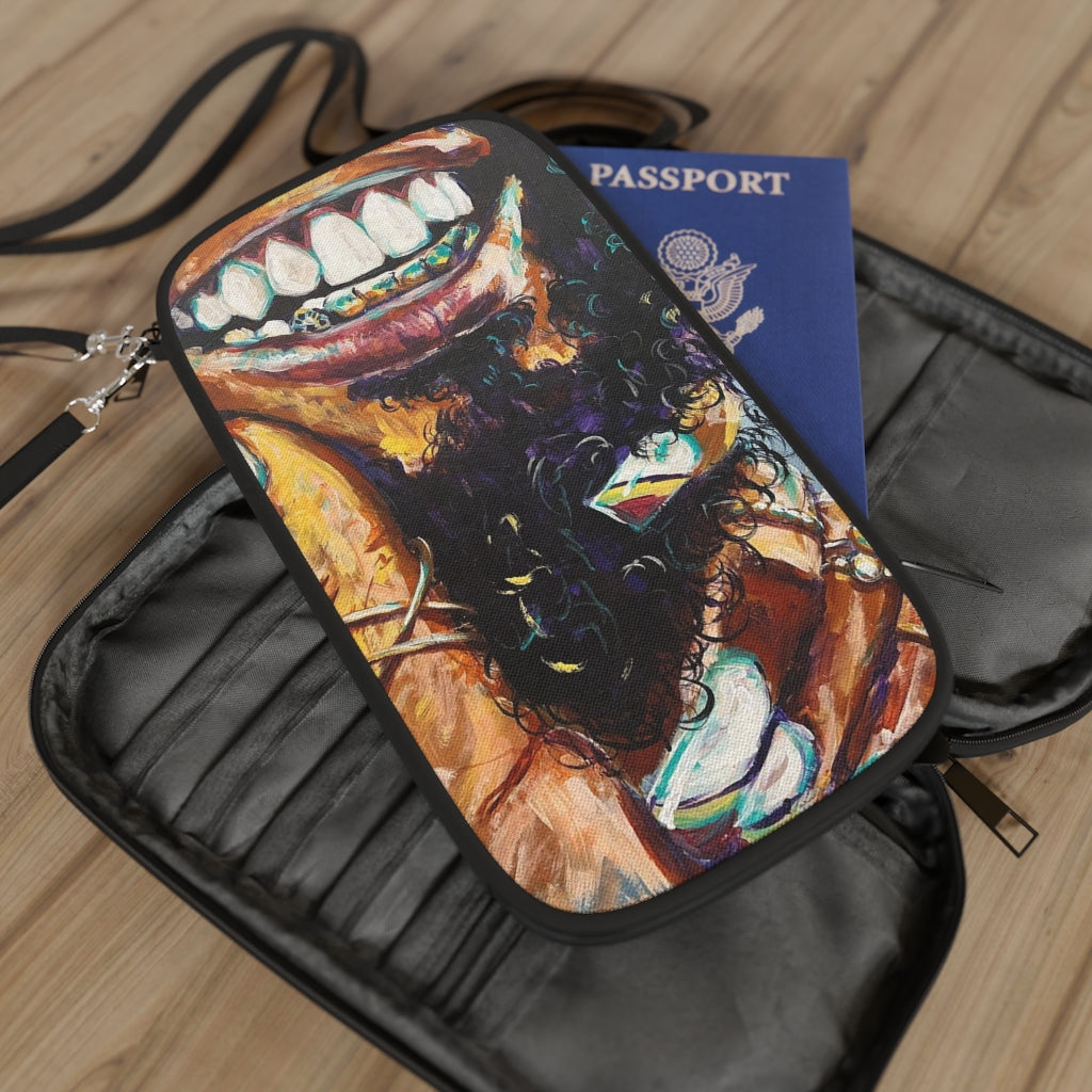 Naturally Black Love XI Passport Wallet