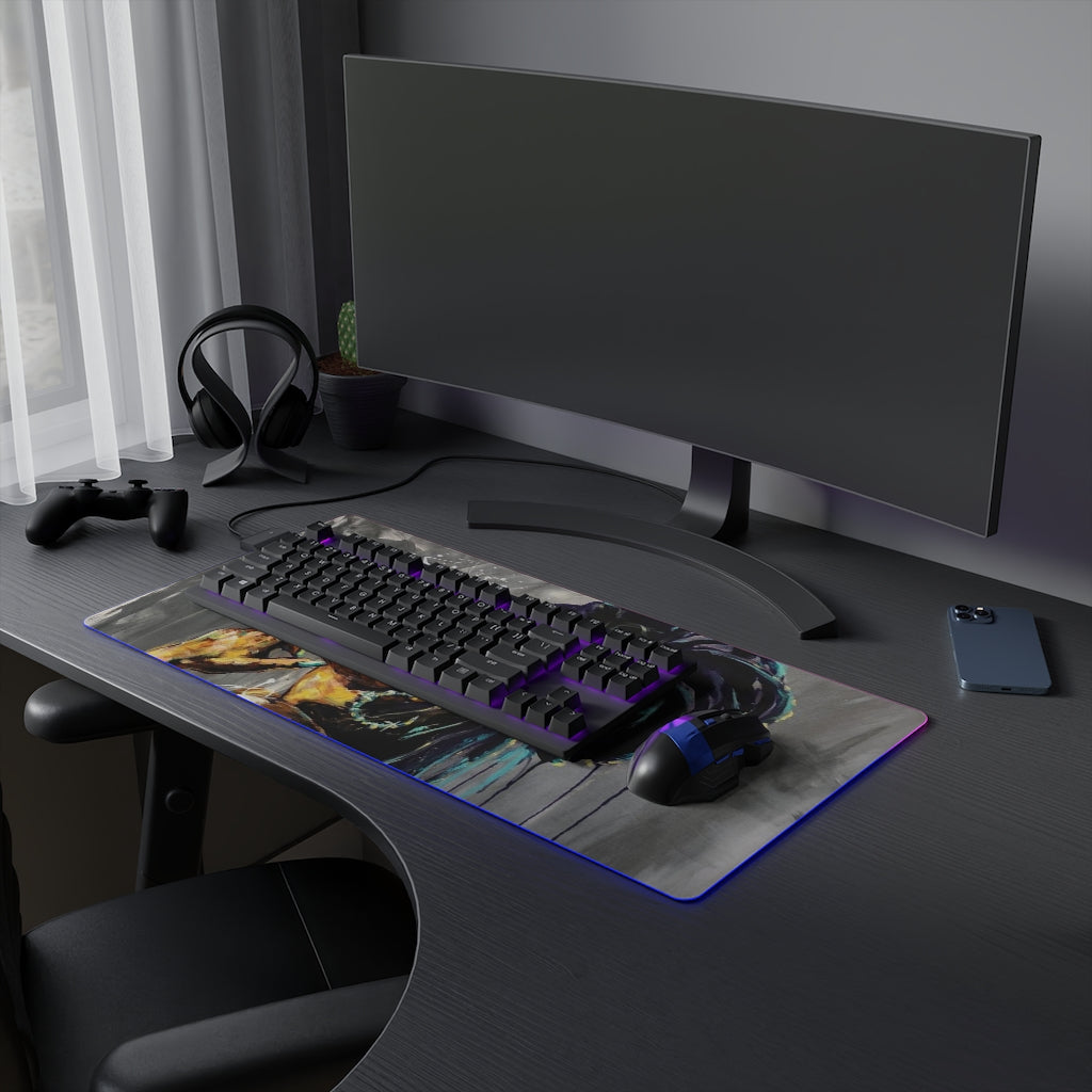 Naturally LVIII LED Gaming Mouse Pad