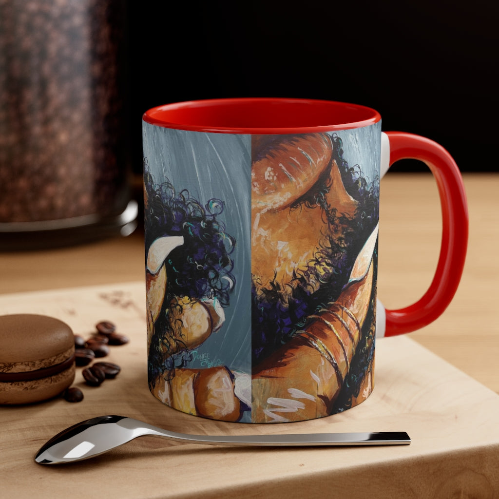 Naturally Black Love X Accent Coffee Mug, 11oz