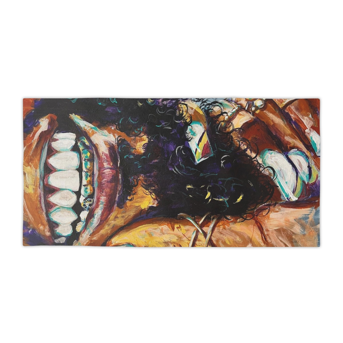 Naturally Black Love XI Beach Towels