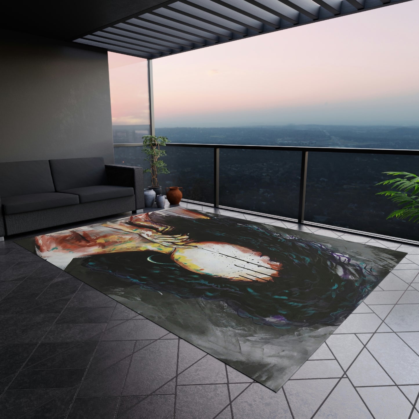 Naturally VI Outdoor Rug