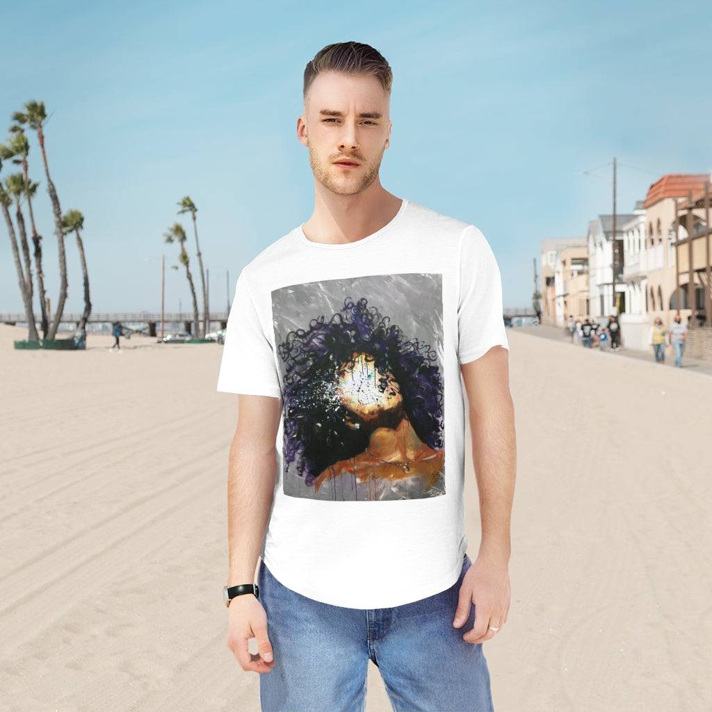 Naturally XXXVII Men's Jersey Curved Hem Tee