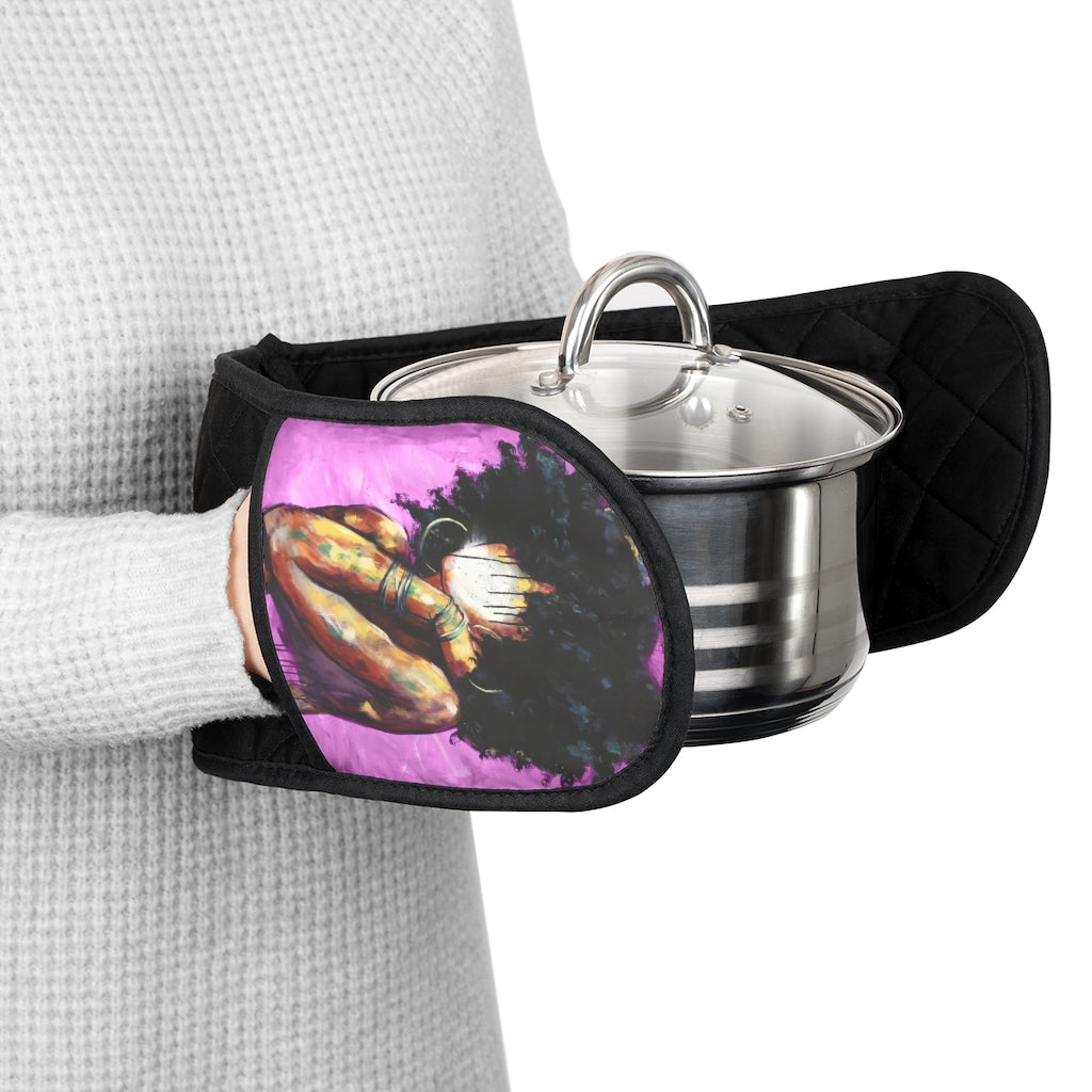 Naturally II PINK Oven Mitts