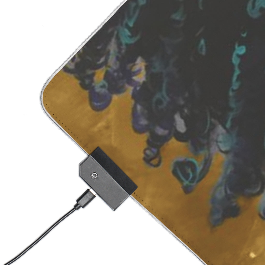 Naturally I GOLD LED Gaming Mouse Pad