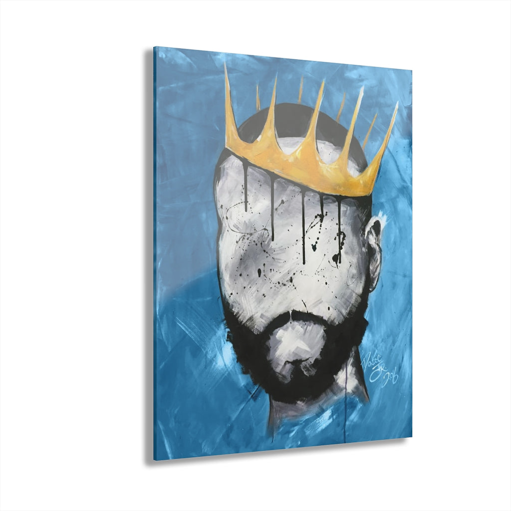 Naturally King Blue Acrylic Prints (French Cleat Hanging)