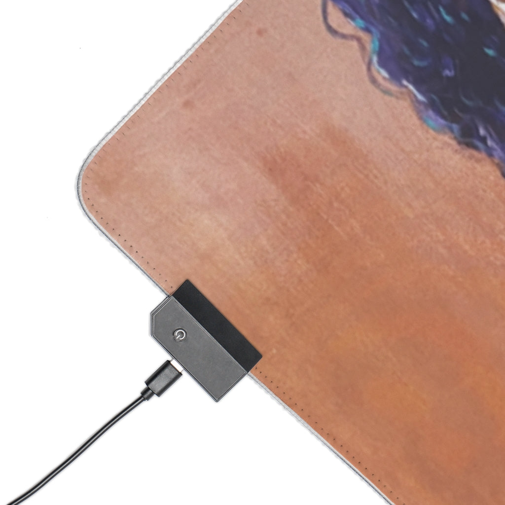 Naturally Nude II LED Gaming Mouse Pad