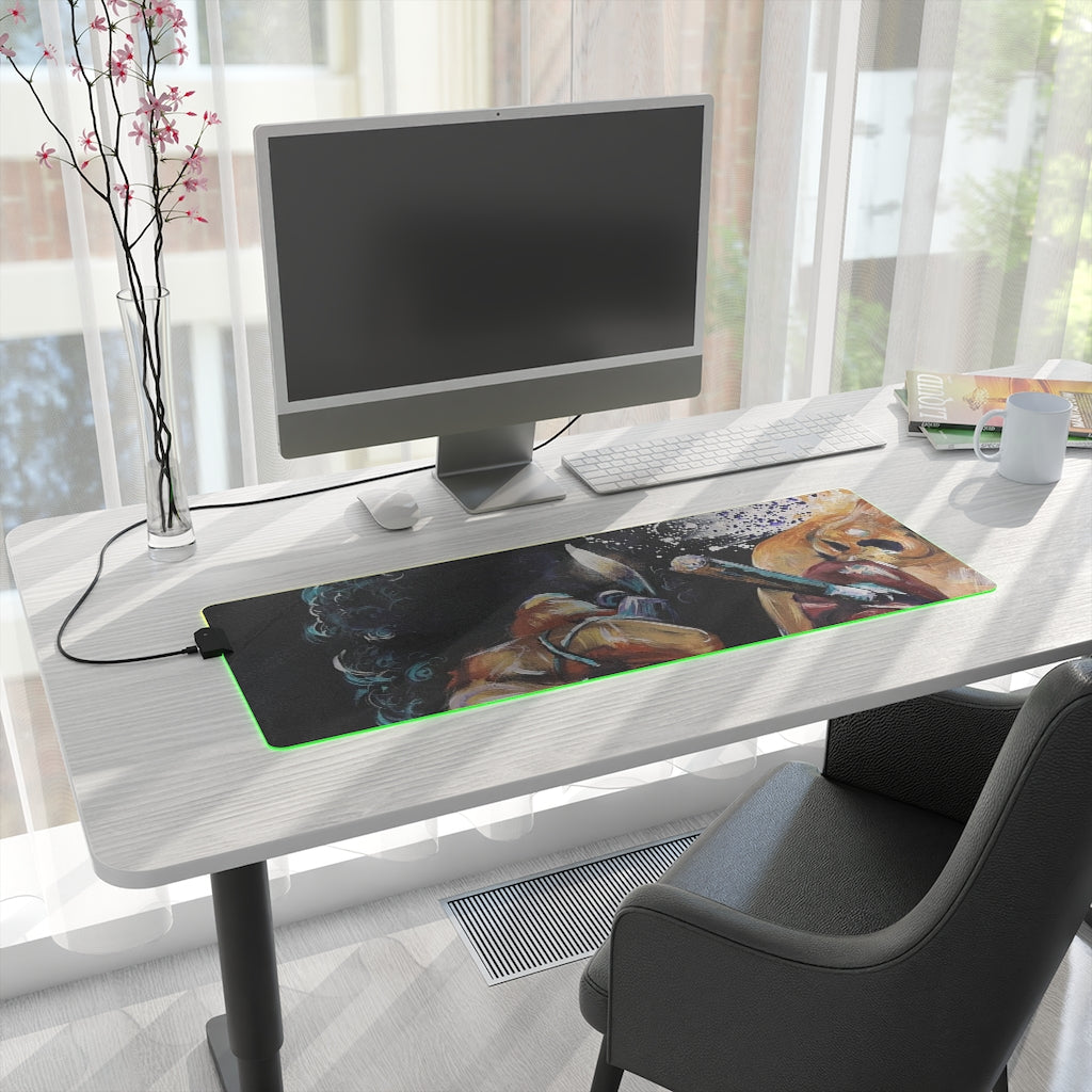 Naturally Dope III LED Gaming Mouse Pad