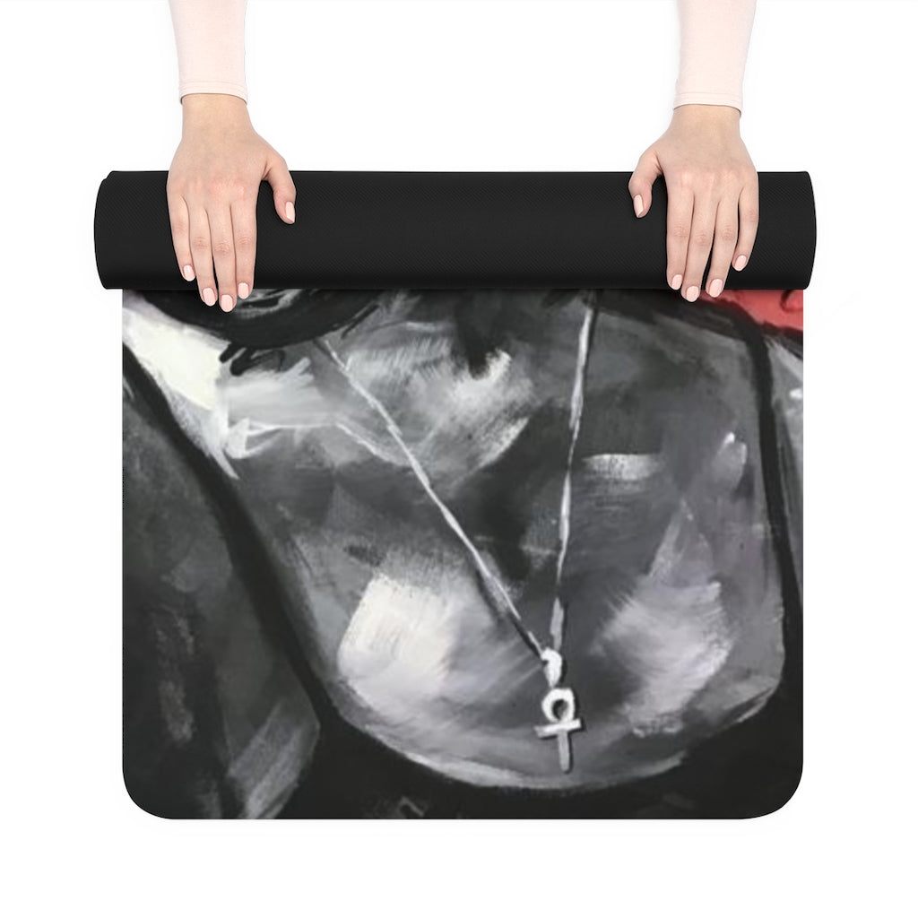 Naturally Queen II RED Rubber Yoga Mat