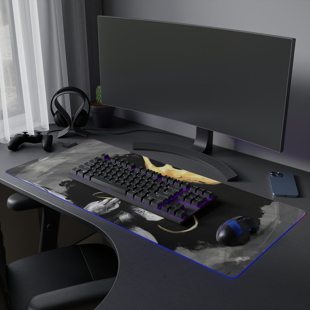 Naturally Queen VI LED Gaming Mouse Pad