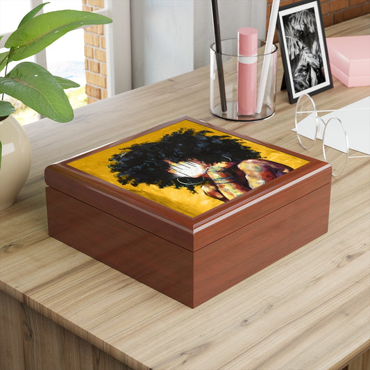 Naturally II GOLD Jewelry Box