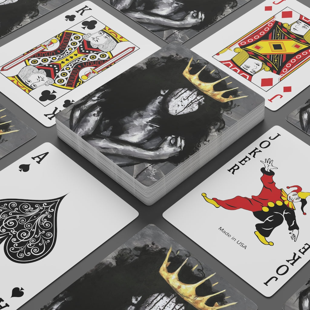 Naturally Queen III Custom Poker Cards